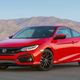 A prototype of the 2020 Honda Civic Si.